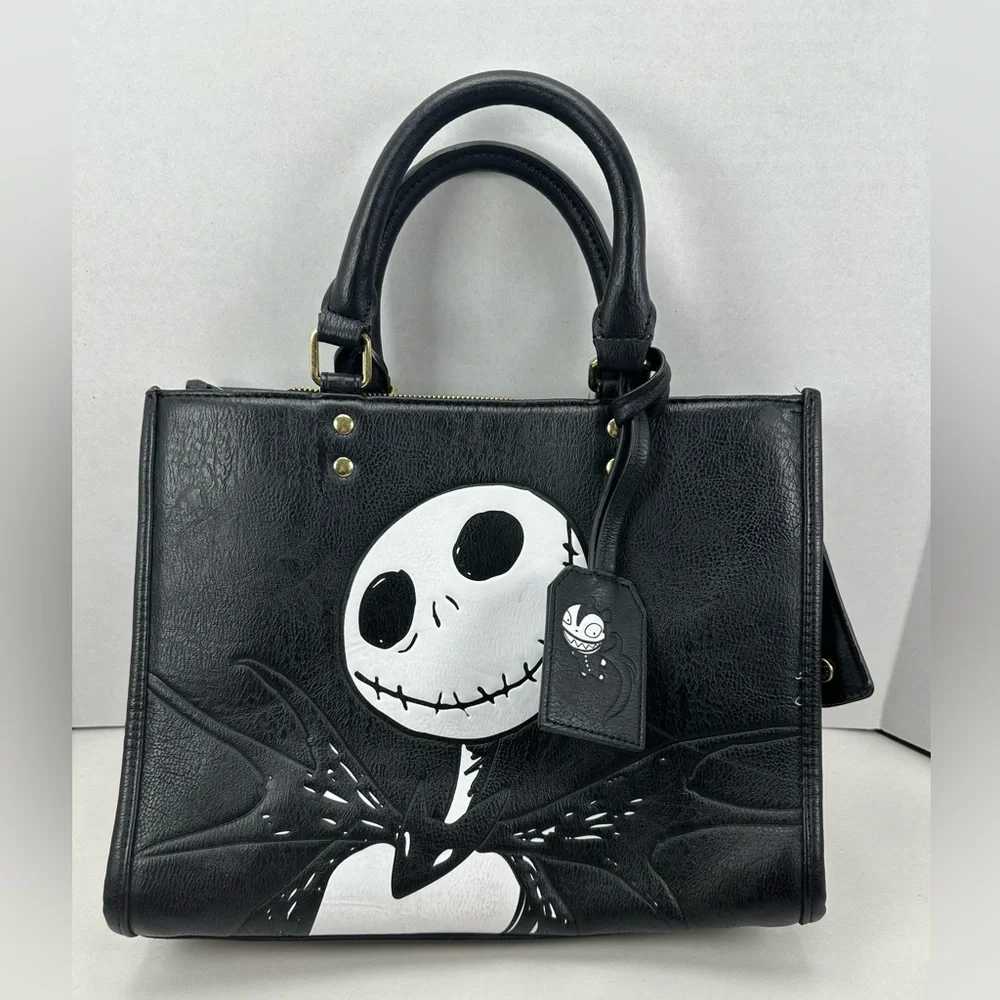 Loungefly Nightmare Before Christmas Jack Skellington Tote - Heart Logo